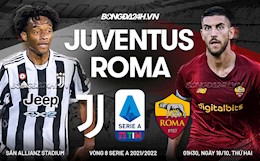 Nhận định bóng đá Juventus vs Roma 1h45 ngày 18/10 (Serie A 2021/22)