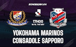Nhận định Yokohama Marinos vs Consadole Sapporo 17h00 ngày 16/10 (VĐQG Nhật Bản 2021)