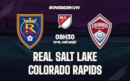 Nhận định Real Salt Lake vs Colorado Rapids 8h30 ngày 17/10 (Nhà Nghề Mỹ 2021)