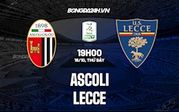 Nhận định bóng đá Ascoli vs Lecce 19h00 ngày 16/10 (Hạng 2 Italia 2021/22)