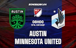 Nhận định bóng đá Austin vs Minnesota United 8h00 ngày 17/10 (Nhà Nghề Mỹ 2021)