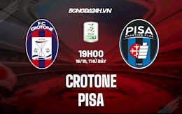 Nhận định,  Crotone vs Pisa 19h00 ngày 16/10 (Hạng 2 Italia 2021/22)