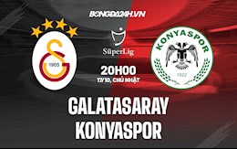 Nhận định Galatasaray vs Konyaspor 20h00 ngày 17/10 (VĐQG Thổ Nhĩ Kỳ 2021/22)