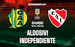 Nhận định bóng đá Aldosivi vs Independiente 4h00 ngày 18/10 (VĐQG Argentina 2021)