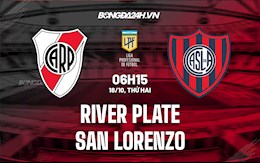 Nhận định River Plate vs San Lorenzo 6h15 ngày 18/10 (VĐQG Argentina 2021)