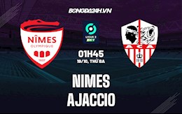 Nhận định bóng đá Nimes vs Ajaccio 1h45 ngày 19/10 (Hạng 2 Pháp 2021/22)