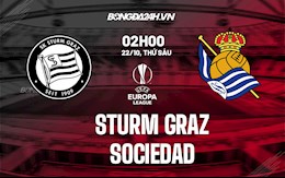 Nhận định Sturm Graz vs Sociedad 2h00 ngày 22/10 (Europa League 2021/22)