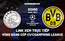 Link xem Ajax vs Dortmund hôm nay 20/10 Cúp C1 châu Âu 2021/22 (Full HD)