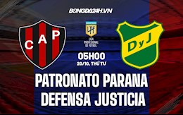 Nhận định Patronato Parana vs Defensa Justicia 5h00 ngày 20/10 (VĐQG Argentina 2021)