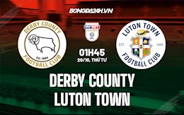 Nhận định,  Derby County vs Luton 1h45 ngày 20/10 (Hạng Nhất Anh 2021/22)