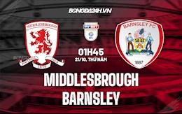 Nhận định,  Middlesbrough vs Barnsley 1h45 ngày 21/10 (Hạng Nhất Anh 2021/22)