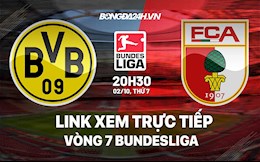 Link xem trực tiếp Dortmund vs Augsburg vòng 7 Bundesliga 2021 ở đâu ?