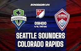 Nhận định Seattle Sounders vs Colorado Rapids 9h00 ngày 4/10 (Nhà Nghề Mỹ 2021)