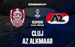 Nhận định bóng đá Cluj vs AZ Alkmaar 02h00 ngày 22/10 (Europa Conference League 2021/22)