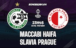 Nhận định Maccabi Haifa vs Slavia Prague 23h45 ngày 21/10 (Cúp C3 châu Âu 2021/22)