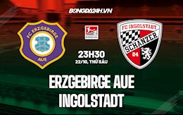 Nhận định, dự đoán Erzgebirge Aue vs Ingolstadt 23h30 ngày 22/10 (Hạng 2 Đức 2021/22)