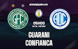 Nhận định,  Guarani vs Confianca 5h00 ngày 23/10 (Hạng 2 Brazil 2021)