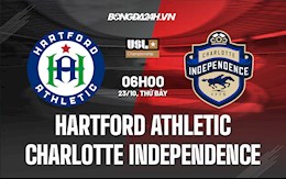 Nhận định Hartford Athletic vs Charlotte Independence 06h00 ngày 23/10 (Hạng Nhất Mỹ 2021/22)