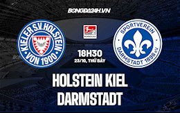 Nhận định, dự đoán Holstein Kiel vs Darmstadt 18h30 ngày 23/10 (Hạng 2 Đức 2021/22)