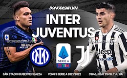 Nhận định bóng đá Inter Milan vs Juventus 1h45 ngày 25/10 (Serie A 2021/22)