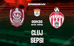 Nhận định,  Cluj vs Sepsi 0h30 ngày 26/10 (VĐQG Romania 2021/22)