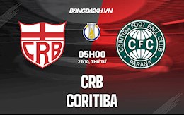 Nhận định, soi kèo CRB vs Coritiba 5h00 ngày 27/10 (Hạng 2 Brazil 2021/22)