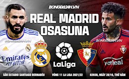 Hòa thất vọng trên sân nhà, Real Madrid vẫn dẫn đầu La Liga 2021/22