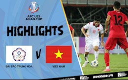 Video U23 Việt Nam vs U23 Đài Bắc Trung Hoa (Vòng loại U23 châu Á 2022)