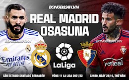 Nhận định Real Madrid vs Osasuna (2h30 ngày 28/10): Trên đà hưng phấn