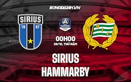 Nhận định bóng đá Sirius vs Hammarby 0h00 ngày 28/10 (VĐQG Thụy Điển 2021)