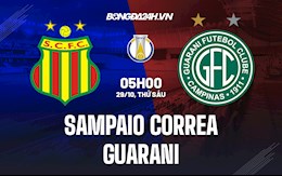 Nhận định,  Sampaio Correa vs Guarani 5h00 ngày 29/10 (Hạng 2 Brazil 2021)