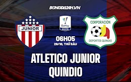 Nhận định, dự đoán Atletico Junior vs Quindio 6h05 ngày 29/10 (VĐQG Colombia 2021)