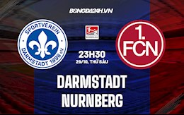 Nhận định,  Darmstadt vs Nurnberg 23h30 ngày 29/10 (Hạng 2 Đức 2021/22)