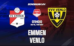 Nhận định bóng đá Emmen vs Venlo 1h00 ngày 30/10 (Hạng 2 Hà Lan 2021/22)