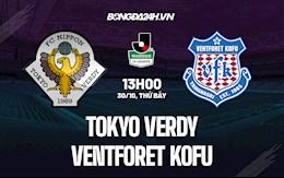 Nhận định, soi kèo Tokyo Verdy vs Ventforet Kofu 13h00 ngày 30/10 (Hạng 2 Nhật Bản 2021)