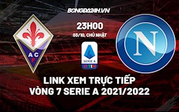 Link xem trực tiếp Fiorentina vs Napoli vòng 7 Serie A 2021/22 ở đâu ?