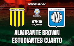 Nhận định Almirante Brown vs Estudiantes Cuarto 7h10 ngày 5/10 (Hạng 2 Argentina 2021)