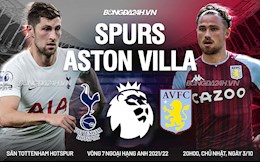 Nhận định Tottenham vs Aston Villa (20h00 ngày 3/10): Trở lại cuộc đua
