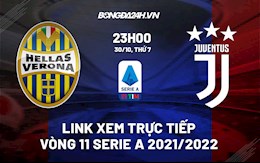 Link xem trực tiếp bóng đá Verona vs Juventus 23h00 ngày 30/10/2021