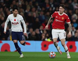 Tottenham không sút được quả nào trúng đích trước MU