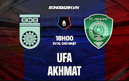 Nhận định,  Ufa vs Akhmat 18h00 ngày 31/10 (VĐQG Nga 2021/22)