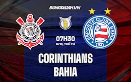 Nhận định bóng đá Corinthians vs Bahia 7h30 ngày 6/10 (VĐQG Brazil 2021)