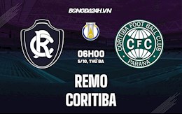 Nhận định, dự đoán Remo vs Coritiba 6h00 ngày 5/10 (Hạng 2 Brazil 2021)