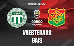 Nhận định Vaesteraas vs GAIS 0h00 ngày 6/10 (Hạng 2 Thụy Điển 2021)