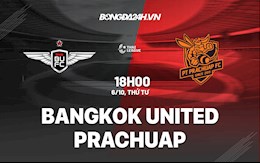 Nhận định Bangkok United vs Prachuap 18h00 ngày 6/10 (VĐQG Thái Lan 2021/22)