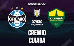 Nhận định,  Gremio vs Cuiaba 7h30 ngày 7/10 (VĐQG Brazil 2021)