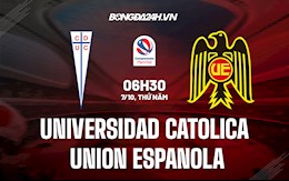 Nhận định Universidad Catolica vs Union Espanola 6h30 ngày 7/10 (VĐQG Chile 2021)