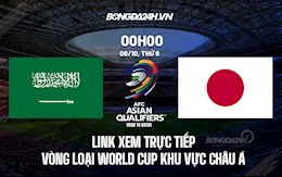 Link xem trực tiếp Saudi Arabia vs Nhật Bản vòng loại World Cup 2022 ở đâu ?