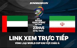 Link xem bóng đá UAE vs Iran đêm hôm nay 7/10 (Vòng loại World Cup 2022)