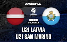 Nhận định U21 Latvia vs U21 San Marino 18h00 ngày 7/10 (Vòng loại U21 châu Âu 2023)